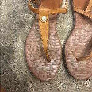 Circus by Sam Edelman Tan Leather Sandals